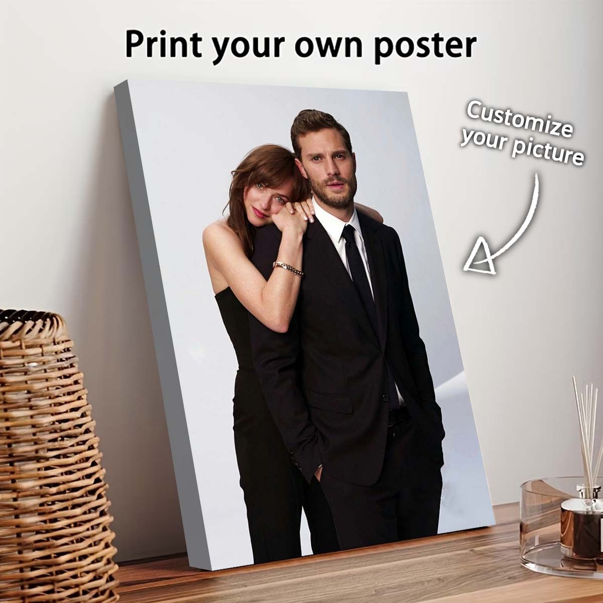 Custom Map Poster - Pintura em Tela Personalizada a partir