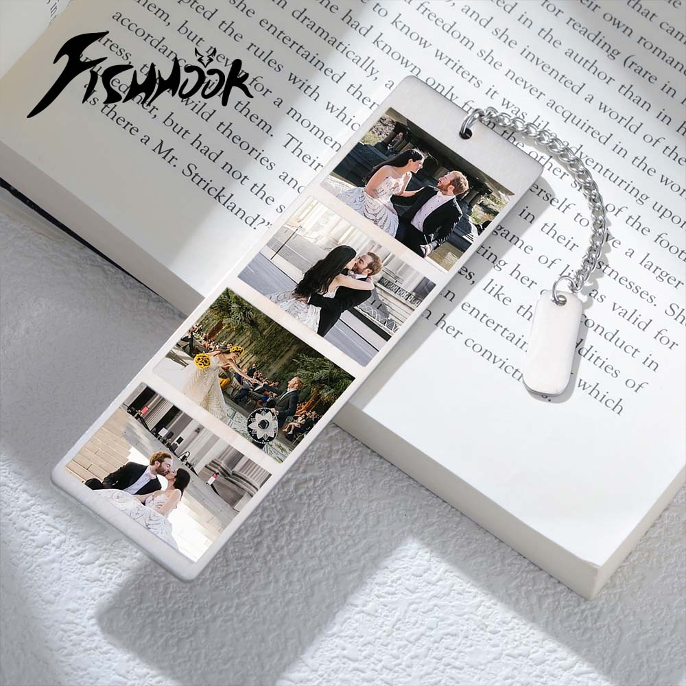 Custom Photo Book - Marcadores de Página Personalizados para Casais