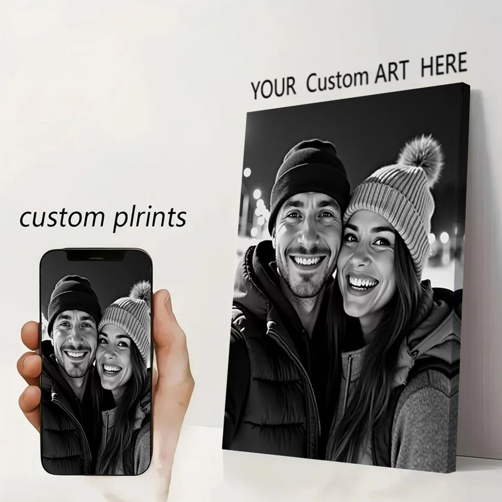 Custom Map Poster - Pintura em Tela Personalizada a Partir