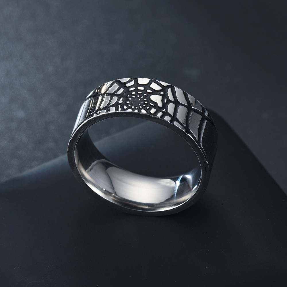 Anel de teia de aranha simples - Initial Ring Custom avaliação e preço