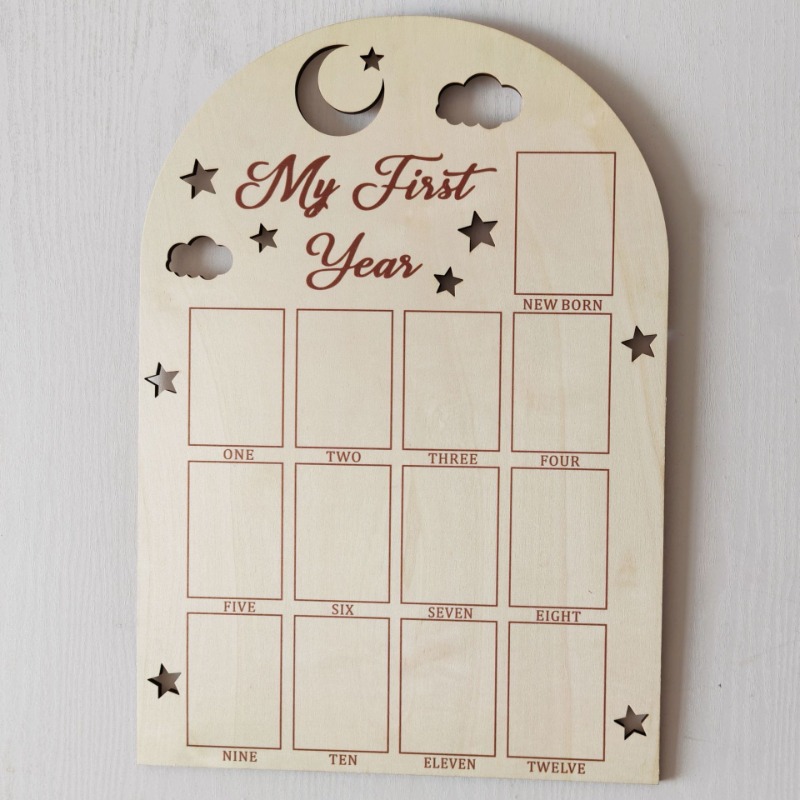 Moldura de foto comemorativa d - Engraved Wood Frame avaliação e preço
