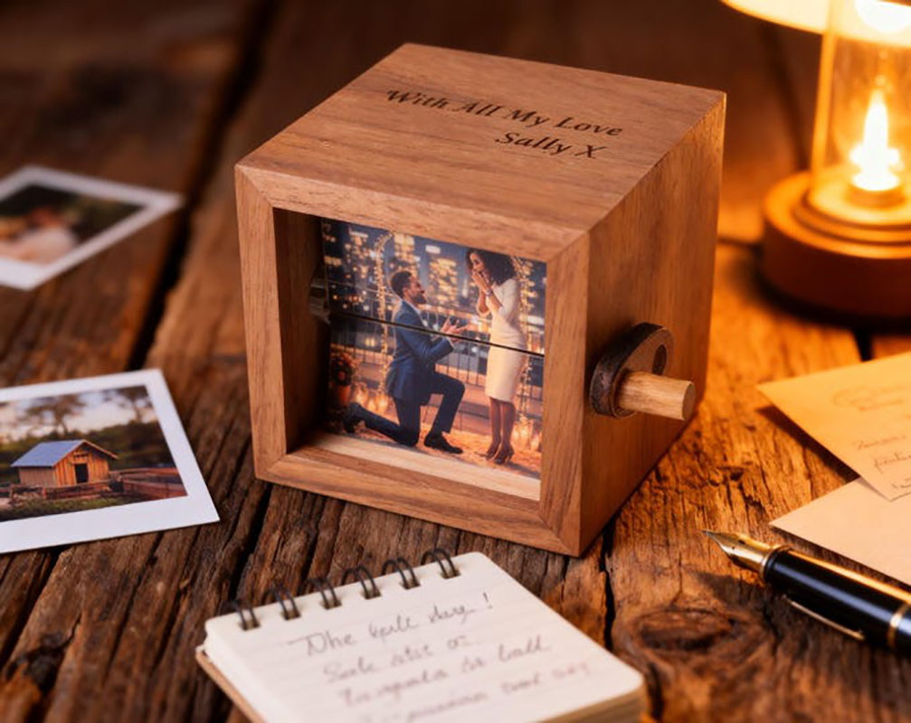 Caixa de animação de foto pers - Custom Photo Book avaliação e preço