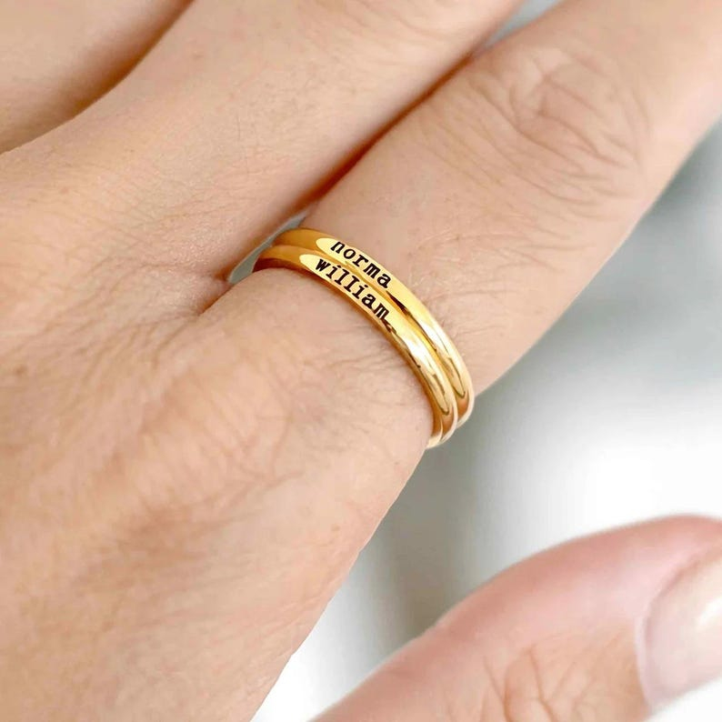 Anéis Personalizados com Nome  - Initial Ring Custom avaliação e preço