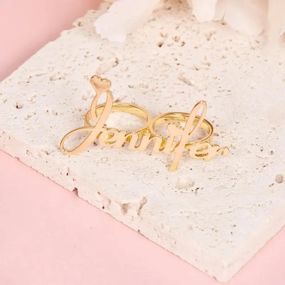 Anel Personalizado LeeChee par - Initial Ring Custom avaliação e preço